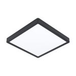 Eglo Plafondlamp Argolis 2 Staal Zwart 20W 2400lm - 830 Warm Wit | IP44